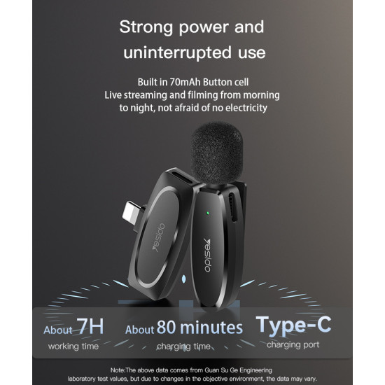 yesido microphone wireless kr11