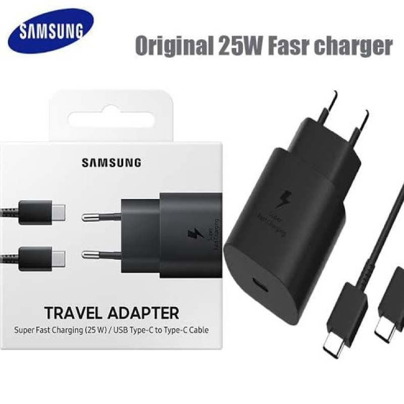 charger type c to type c samsung 25w
