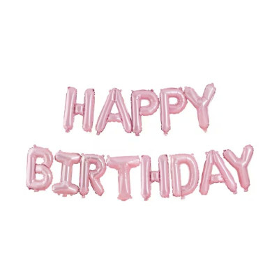 بالون كلمة happy birthday
