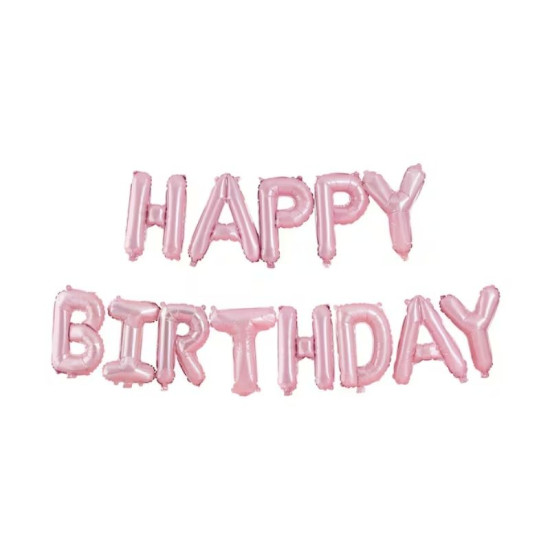 بالون كلمة happy birthday بالون كلمة happy birthday