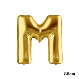 بالون 80سم حرف M