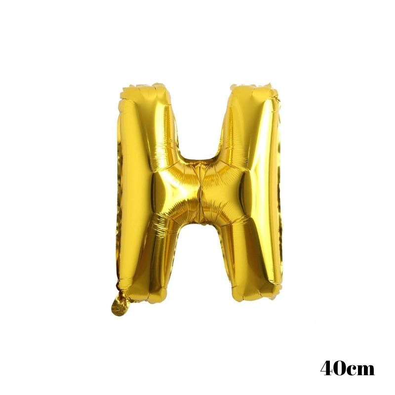 بالون 40سم حرف H
