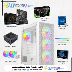 تجميعة I5 14400F RTX 5060 DDR4 16G