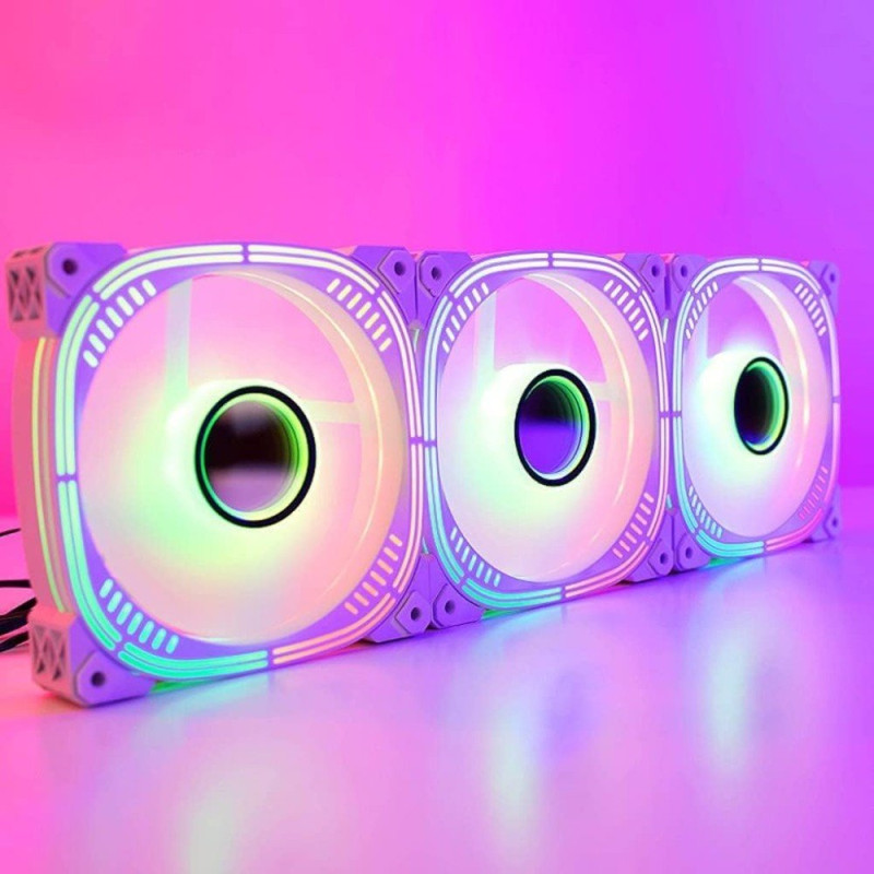 Fan case ARGB white