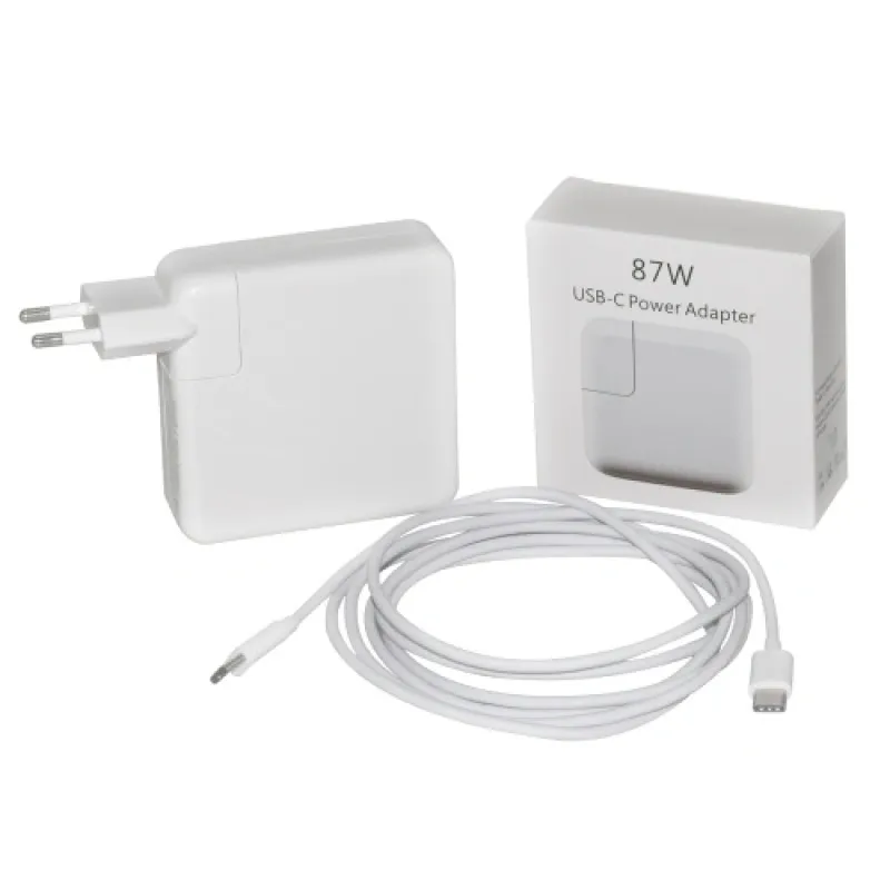 شاحن لابتوب ماك بوك apple 87w usb c