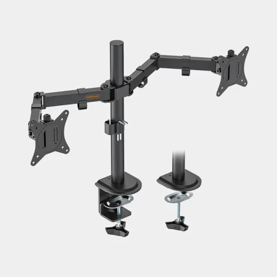 monitor desk mount dual