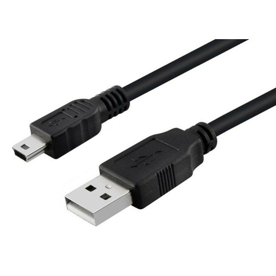 Cable USB 2.0 Hi-Speed Cable (A to Mini-B 5 Pin) PS3 or Camera
