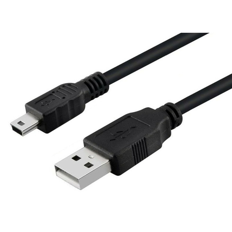 Cable USB 2.0 Hi-Speed Cable (A to Mini-B 5 Pin) PS3 or Camera