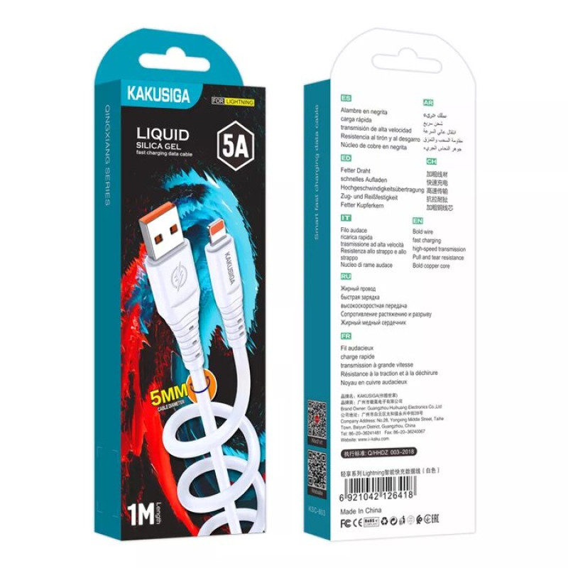 cable iphone kakusiga ksc-803 5a