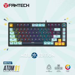 Fantech ATOM81 MK875v2  NAB Blue Sw