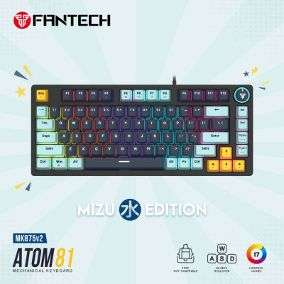 Fantech ATOM81 MK875v2  NAB Blue Sw