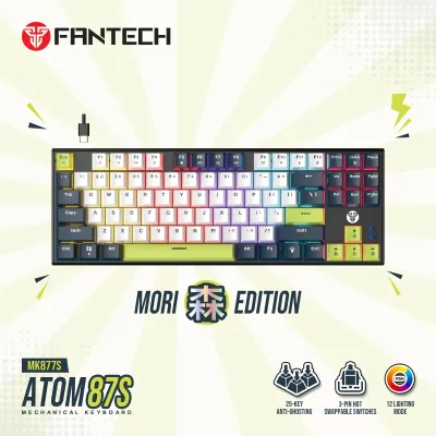 Fantech Atom87S mk877S Mori wh rd