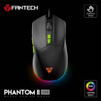 Fantech Gaming Mouse – VX6 bk Fantech Gaming Mouse – VX6 bk