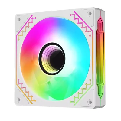 Fan CoolMan Cm-03 Mirror Argb White