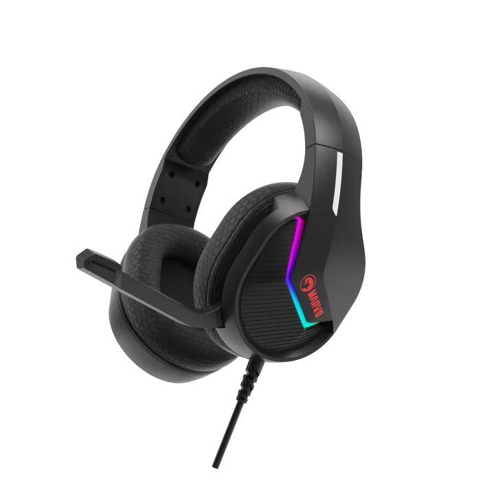 Marvo H8618 Bk Tactic 40 Black Wired Headset