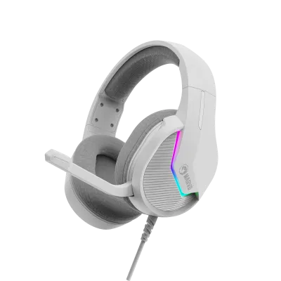 Marvo H8618 Wh Tactic 40 White Wired Headset