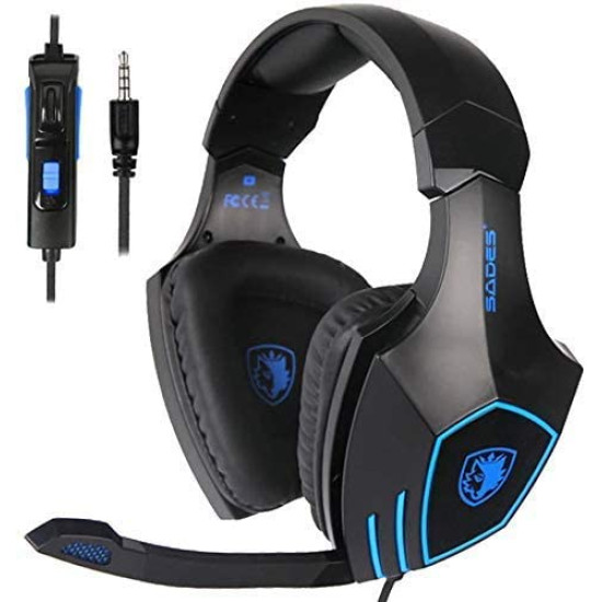 SADES Gaming Headset – SA819 Blue