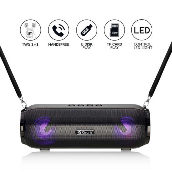 Speaker BT Kisonli Led 903