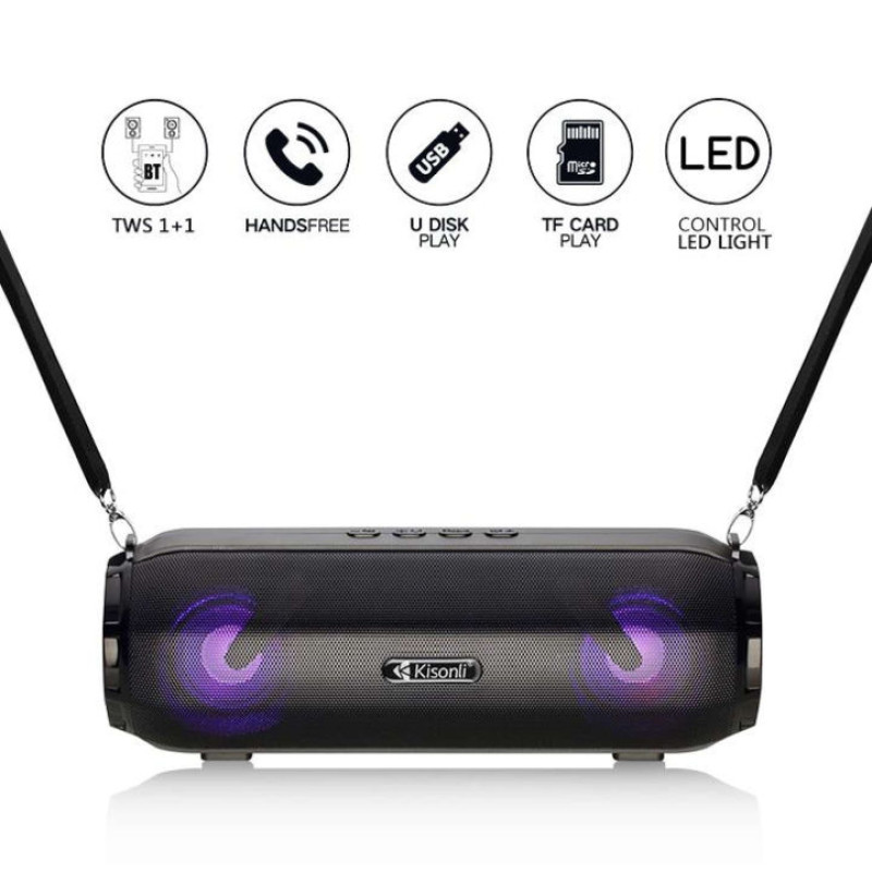 Speaker BT Kisonli Led 903
