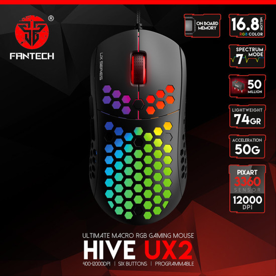 Fantech Gaming Mouse – HIVE UX2