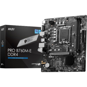 MSI PRO B760M-E DDR4 Motherboard