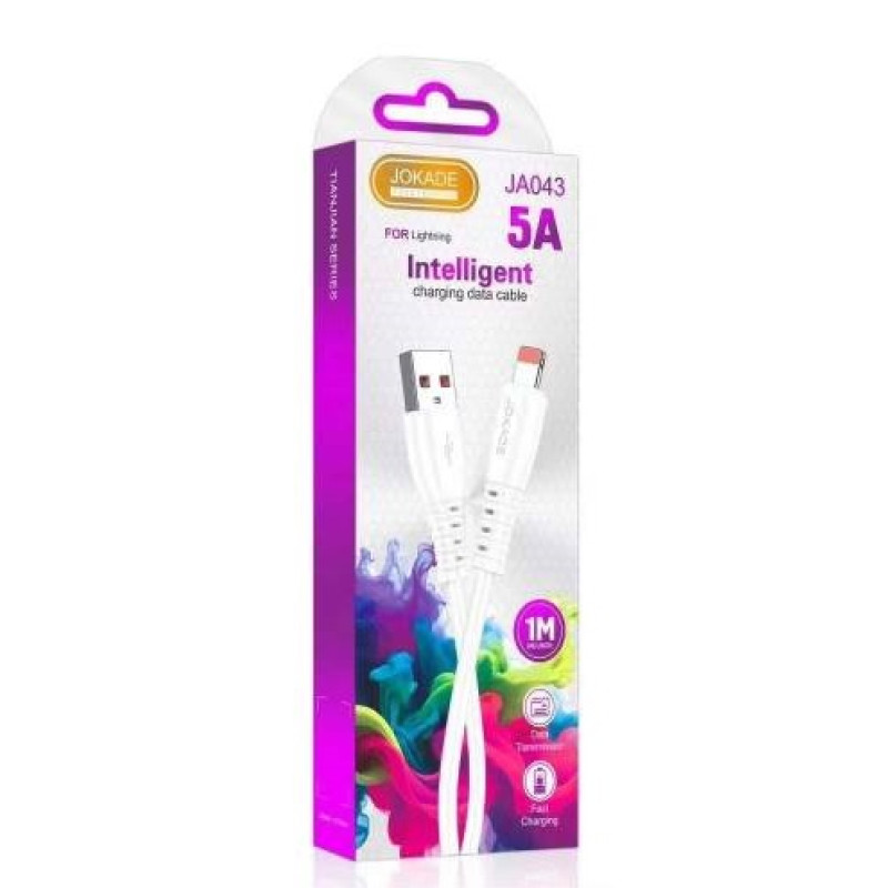 cable charger iphone jokade ja043 5a white