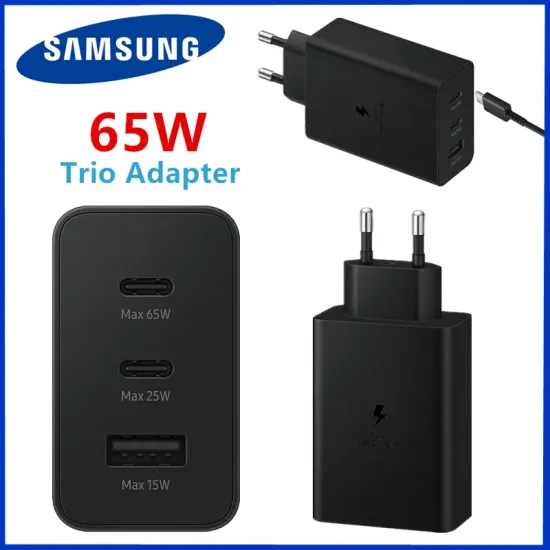 charger plug samsung pdx2 usbx1 65w