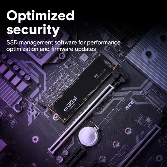 Crucial P3 1TB PCIe NVME 3500Mb/s