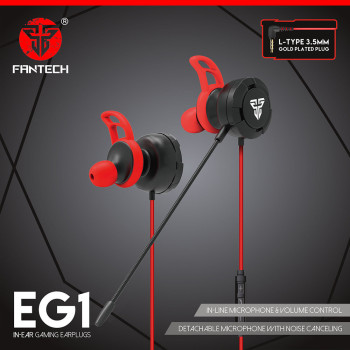 Fantech IN-EAR Gaming earplugs – EG1