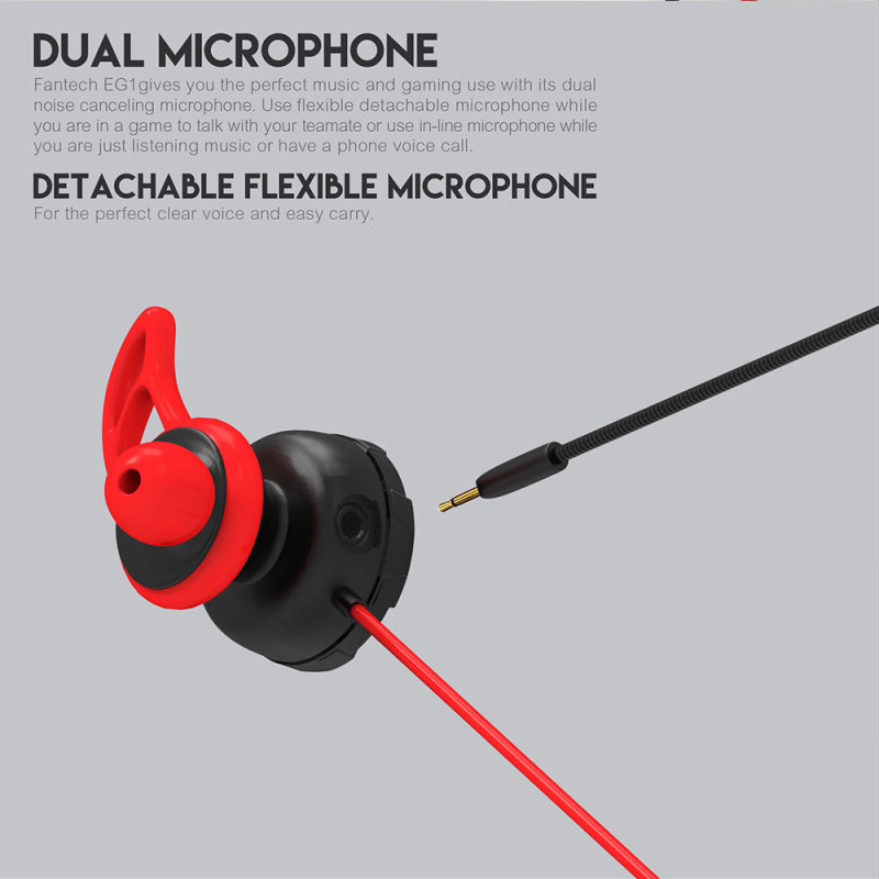 Fantech IN-EAR Gaming earplugs – EG1