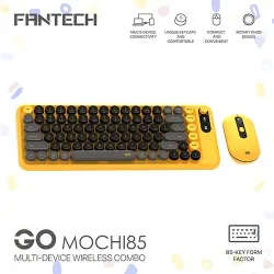 Fantech WK898 Go Mochi Wireless 2 in 1 Keyboard & Mouse Combo Fantech WK898 Go Mochi Wireless 2 in 1 Keyboard & Mouse Combo