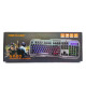 KEYBOARD GAMING FIRECAM GK20 Metal Backlight RGB Color