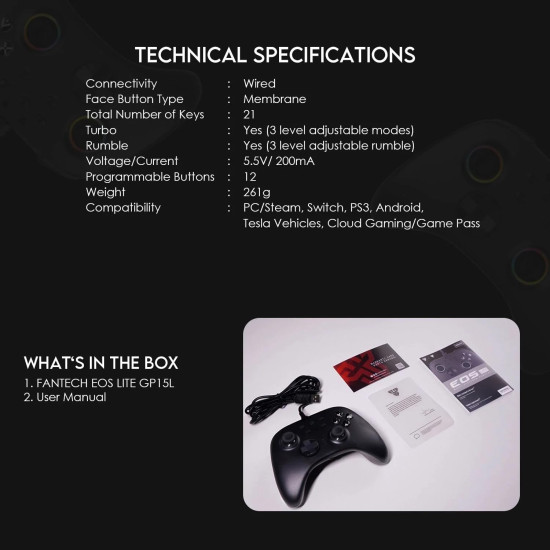 Fantech Gaming Controller – GP15L ORION