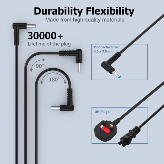 charger laptop hp 250 19.5v 4.5*3.0 4.62a