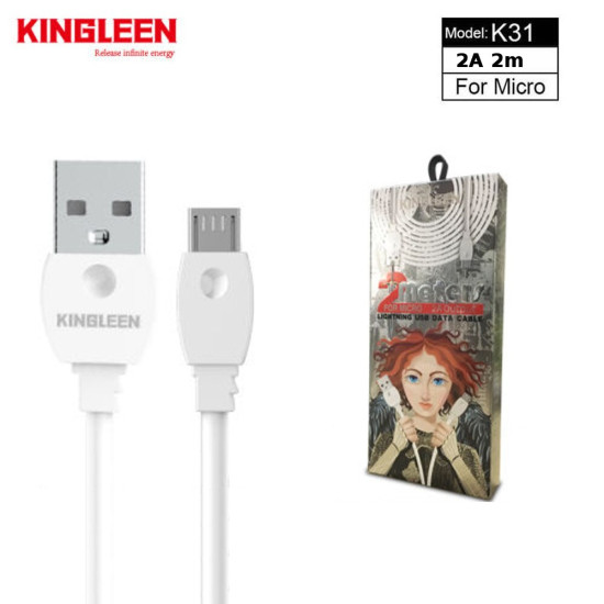 cable micro charger samsung 2M kingleen k31