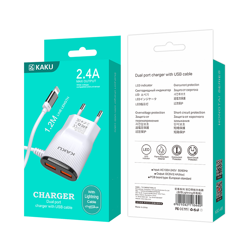 charger iphone kaku 2.4a
