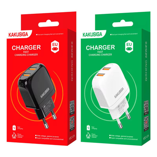 KAKUSIAG KSC-674 dual port fast charger