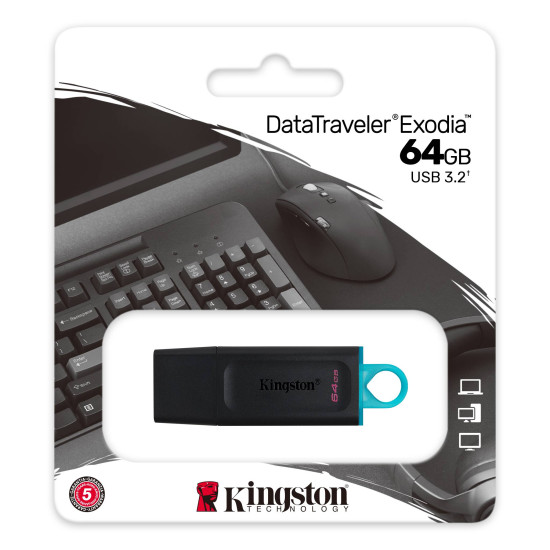 flash usb 3.2 kingston 64g