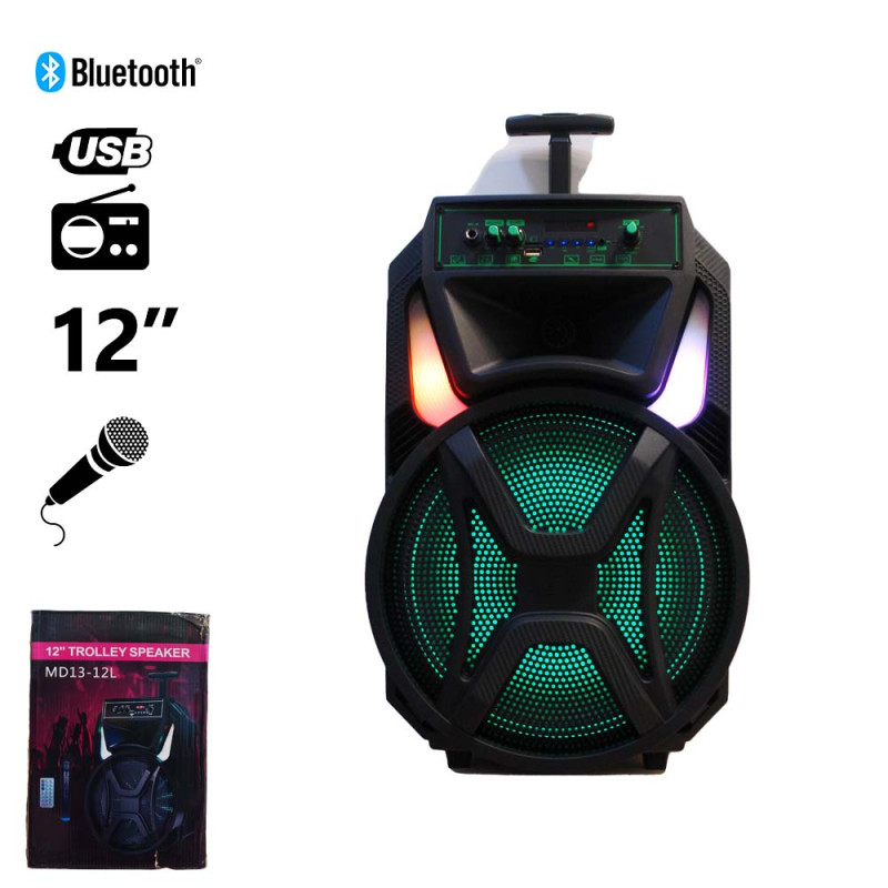 Bluetooth Speaker Willcom MD13-12L - 12 INCH