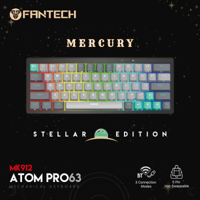Fantech Atom Pro63 mk912 Red Sw