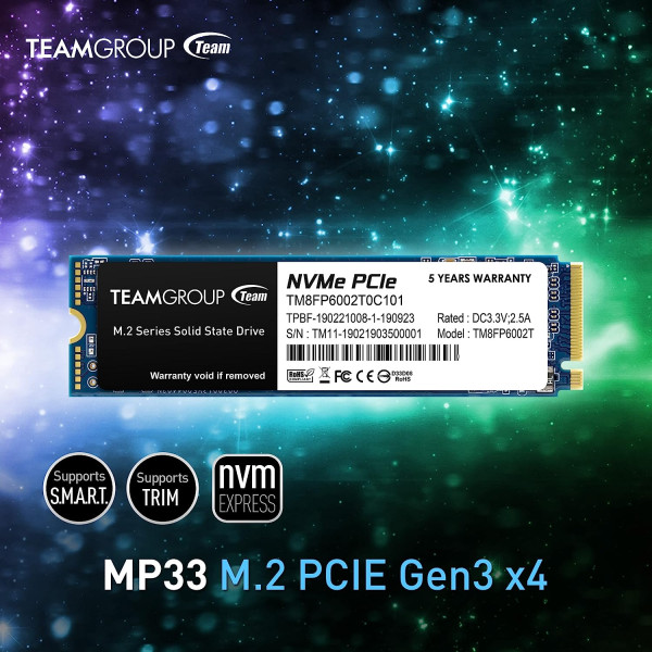 NVME SSD Teamgroup MP33 1Tb