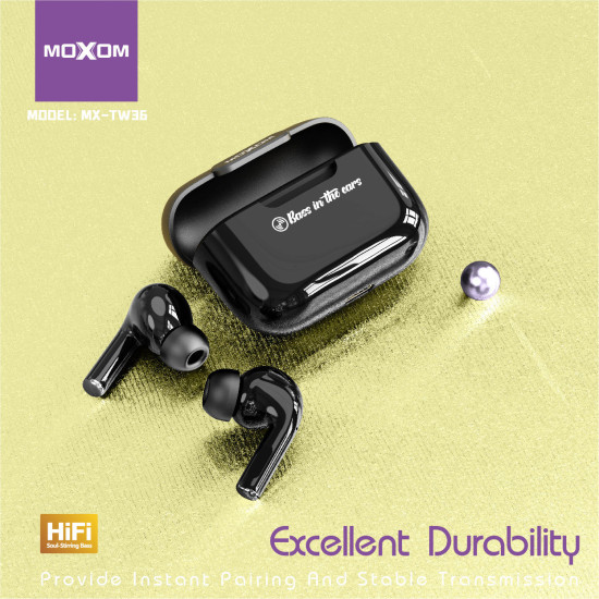 airpods bt moxom mx-tw36 white