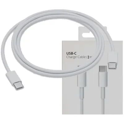 cable type c to type c pd white 2m