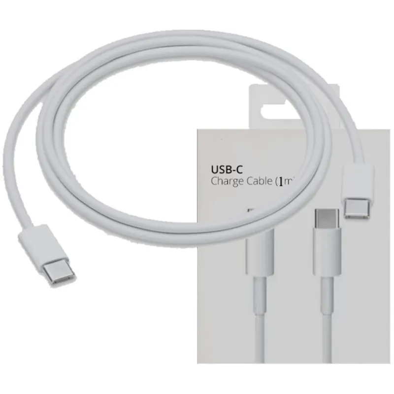 cable type c to type c pd white 2m
