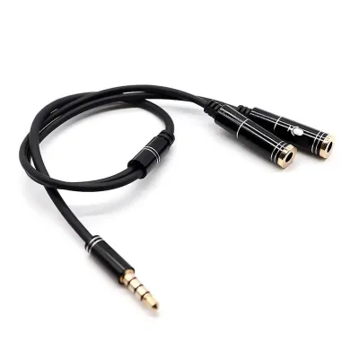 Aux 2 female to 1 male