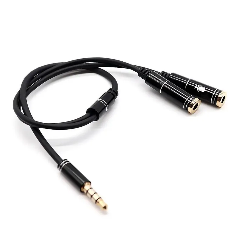 Aux 2 female to 1 male