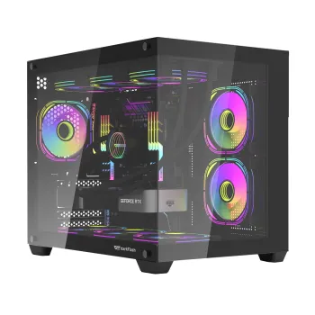 CASE SP M-ATX BLACK