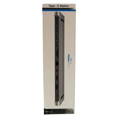 USB C hub to usb3 ADAPTER 11 IN 1 Station Docks