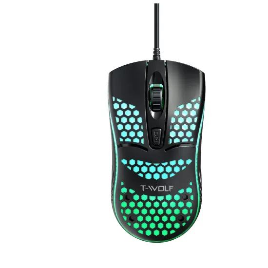 T-WOLF V15 Cool Honeycomb Light Up