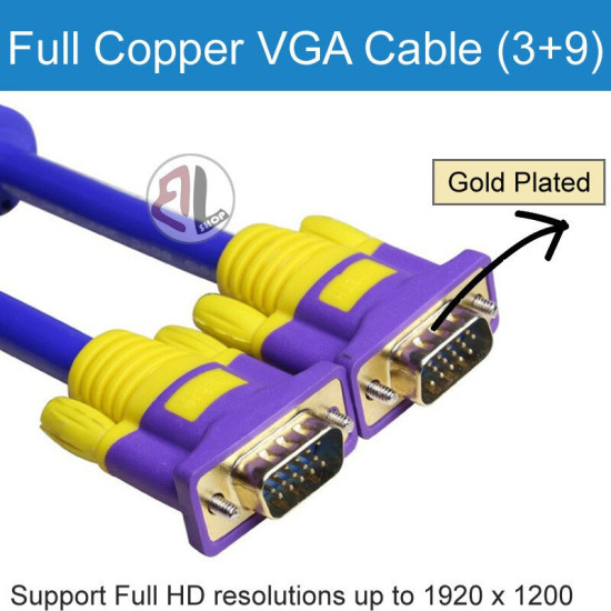 cable vga 3m (3+9)